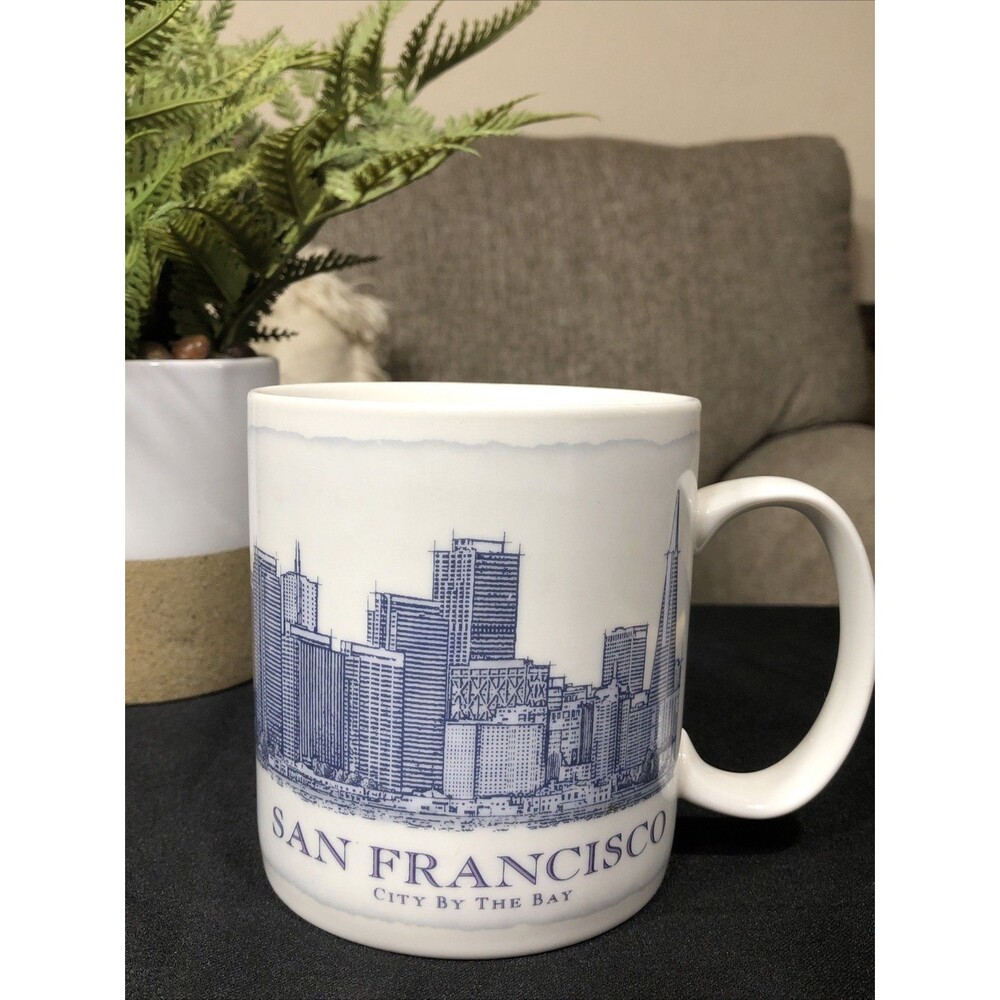 STARBUCKS Architecture Series SAN FRANCISCO CITY By The Bay Coffee Mug 2010 18oz